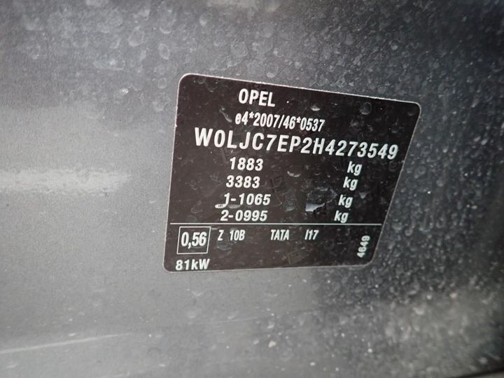 Photo 11 VIN: W0LJC7EP2H4273549 - OPEL MOKKA X 