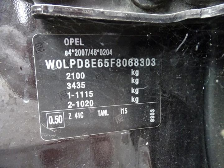 Photo 5 VIN: W0LPD8E65F8068303 - OPEL ASTRA 