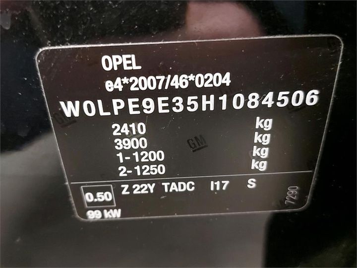 Photo 6 VIN: W0LPE9E35H1084506 - OPEL ZAFIRA 