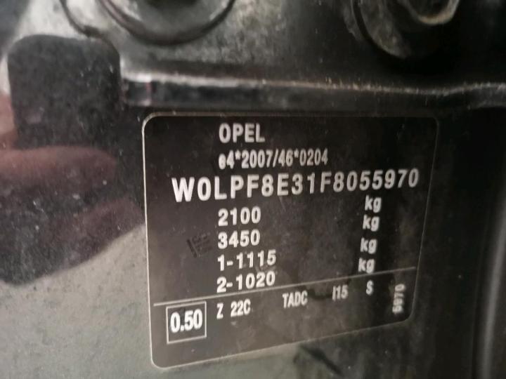 Photo 6 VIN: W0LPF8E31F8055970 - OPEL ASTRA 