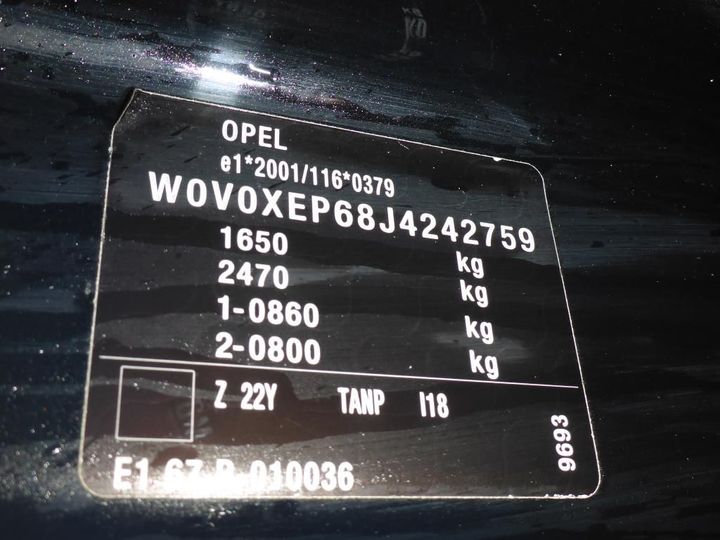 Photo 12 VIN: W0V0XEP68J4242759 - OPEL CORSA 