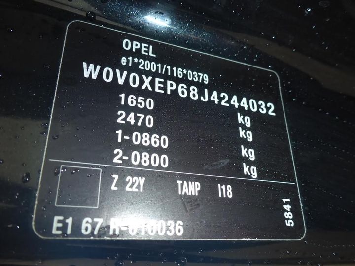 Photo 10 VIN: W0V0XEP68J4244032 - OPEL CORSA 