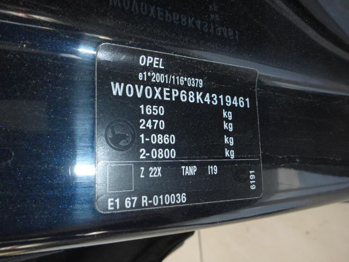 Photo 9 VIN: W0V0XEP68K4319461 - OPEL CORSA 