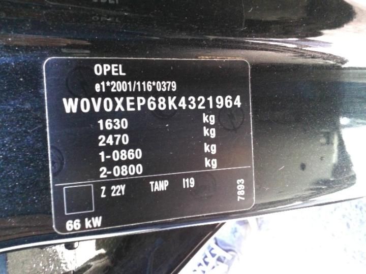 Photo 9 VIN: W0V0XEP68K4321964 - OPEL CORSA 