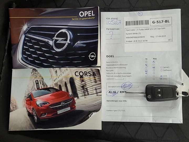 Photo 12 VIN: W0V0XEP68K4478949 - OPEL CORSA 