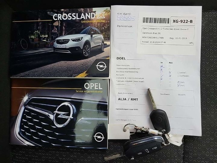 Photo 12 VIN: W0V7D9EDXK4117489 - OPEL CROSSLAND X 