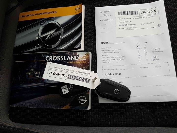 Photo 20 VIN: W0V7H9ED4K4112342 - OPEL CROSSLAND X 