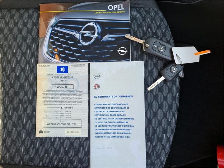 Photo 4 VIN: W0VBD6EA6KG359967 - OPEL ASTRA 