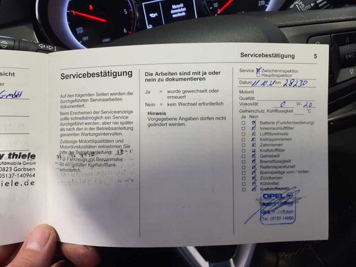 Photo 11 VIN: W0VBD8EUXL8036703 - OPEL ASTRA 1-5 D 