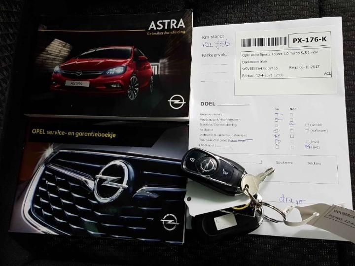 Photo 20 VIN: W0VBE8EA4J8007455 - OPEL ASTRA SPORTS TOURER 