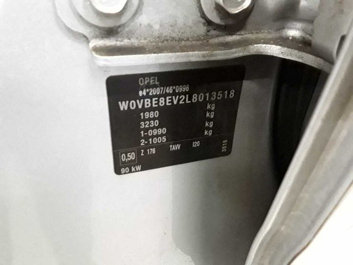 Photo 12 VIN: W0VBE8EV2L8013518 - OPEL ASTRA 1-5 D 