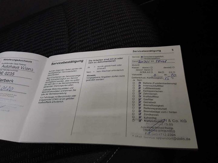Photo 24 VIN: W0VBE8EV2L8013518 - OPEL ASTRA 1-5 D 