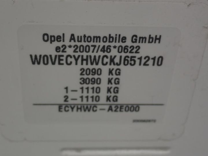 Photo 13 VIN: W0VECYHWCKJ651210 - OPEL COMBO LIFE 