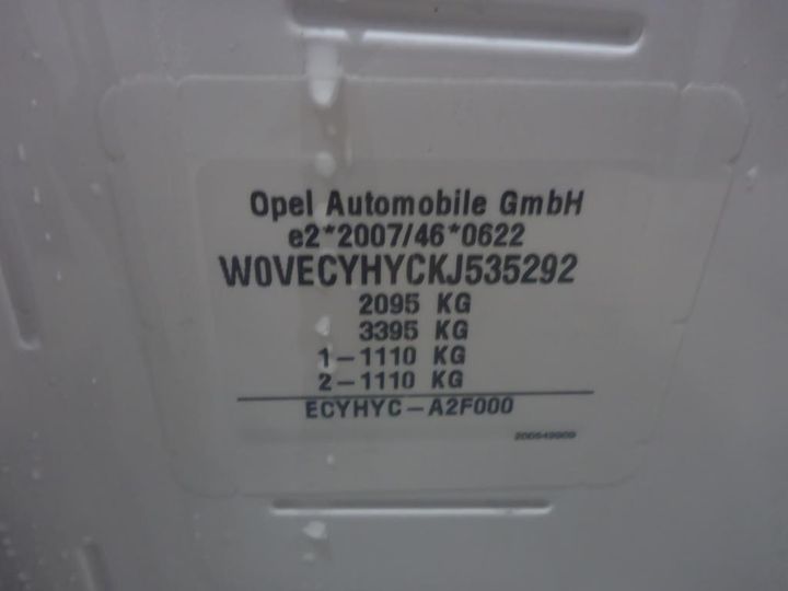 Photo 8 VIN: W0VECYHYCKJ535292 - OPEL COMBO LIFE 