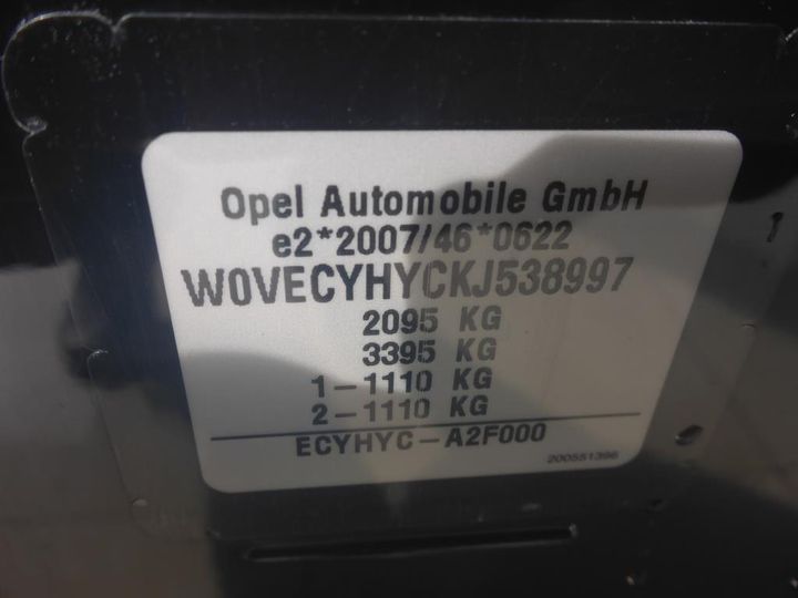 Photo 8 VIN: W0VECYHYCKJ538997 - OPEL COMBO LIFE 