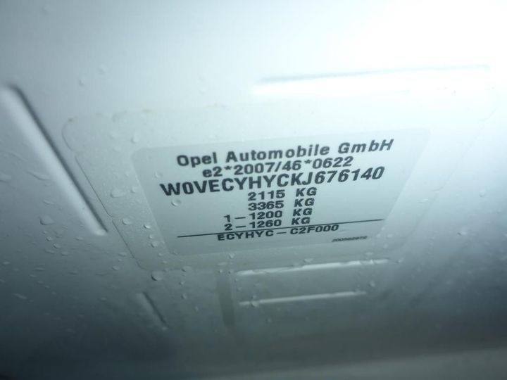 Photo 15 VIN: W0VECYHYCKJ676140 - OPEL COMBO 