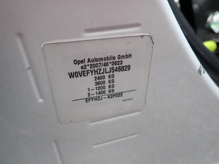 Photo 11 VIN: W0VEFYHZJLJ546829 - OPEL COMBO VAN 