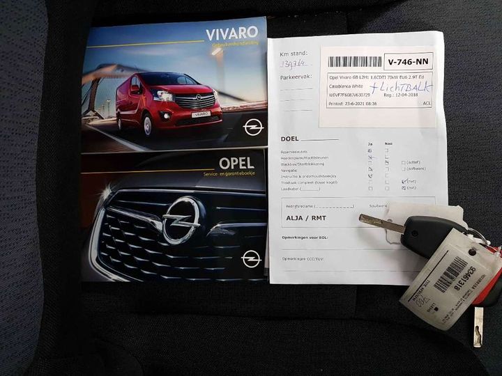 Photo 16 VIN: W0VF7F608JV630729 - OPEL VIVARO GB 