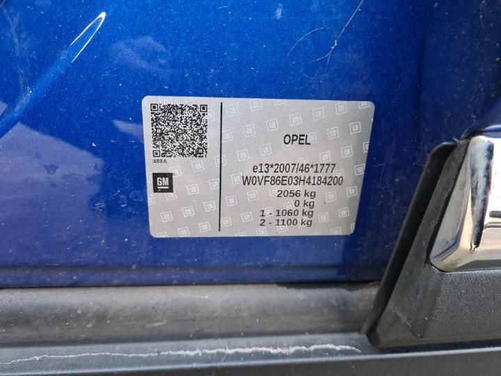 Photo 12 VIN: W0VF86E03H4184200 - OPEL AMPERA-E 