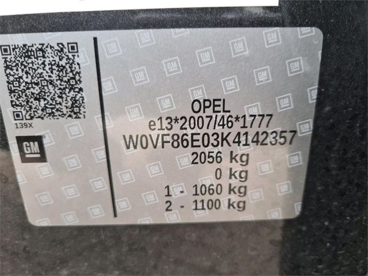 Photo 13 VIN: W0VF86E03K4142357 - OPEL AMPERA-E 