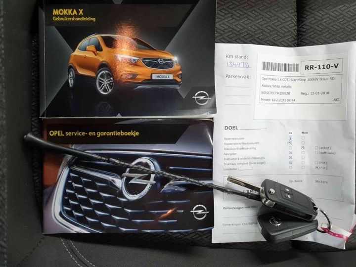 Photo 15 VIN: W0VJC7EC7J4108820 - OPEL MOKKA 