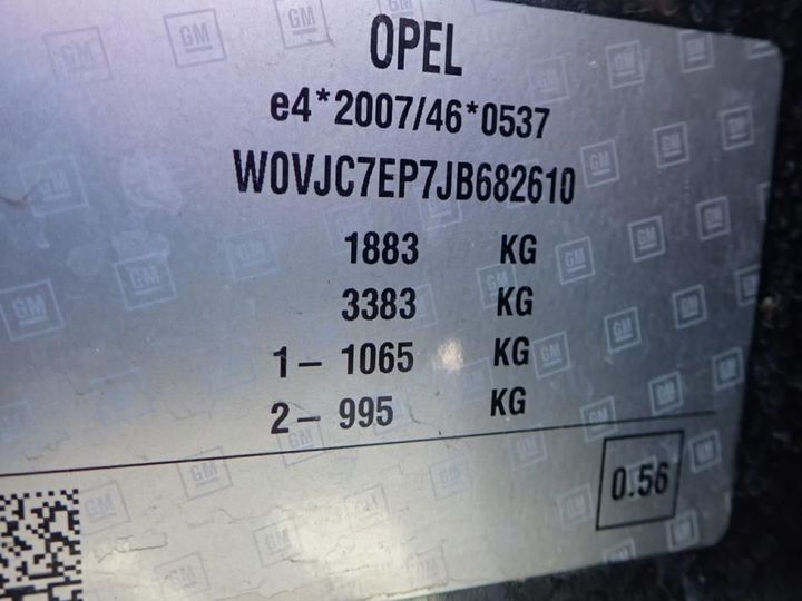 Photo 13 VIN: W0VJC7EP7JB682610 - OPEL MOKKA X 