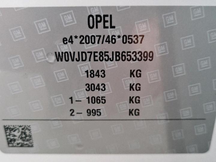 Photo 9 VIN: W0VJD7E85JB653399 - OPEL MOKKA X 