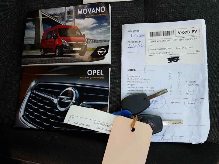 Photo 17 VIN: W0VMRW602JB143707 - OPEL MOVANO GB 