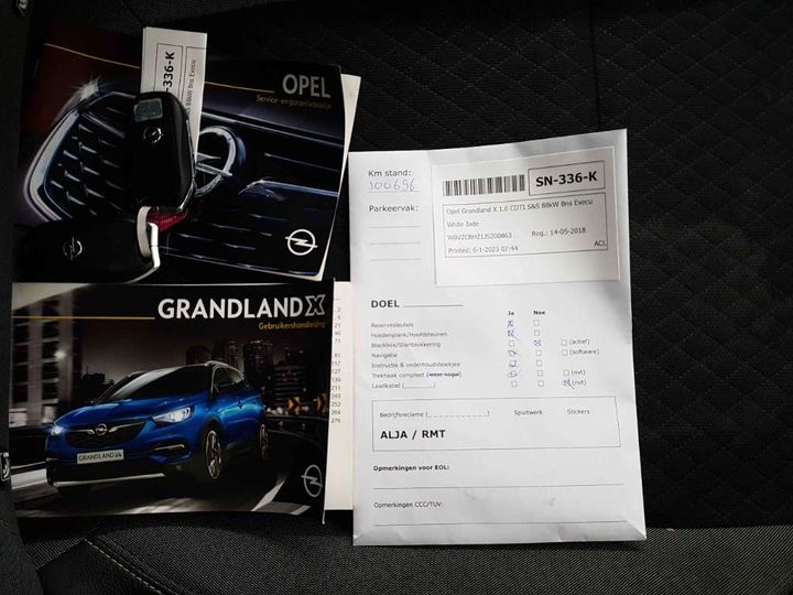 Photo 17 VIN: W0VZCBHZ1JS200863 - OPEL GRANDLAND X 