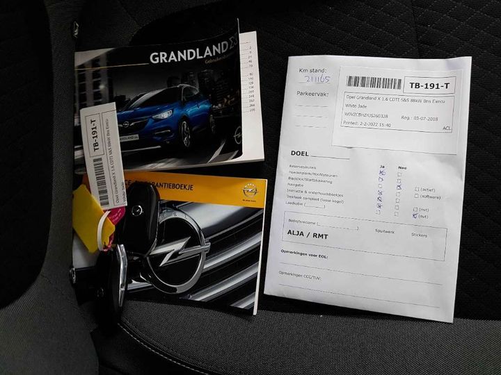 Photo 18 VIN: W0VZCBHZ4JS260328 - OPEL GRANDLAND X 