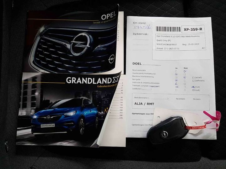 Photo 17 VIN: W0VZCYHZ4KS070937 - OPEL GRANDLAND X 