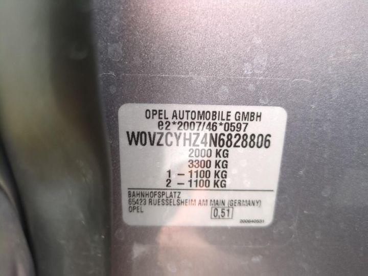 Photo 14 VIN: W0VZCYHZ4N6828806 - OPEL GRANDLAND X 