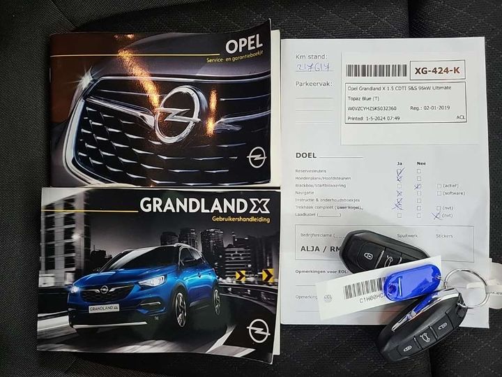 Photo 12 VIN: W0VZCYHZ5KS032360 - OPEL GRANDLAND X 