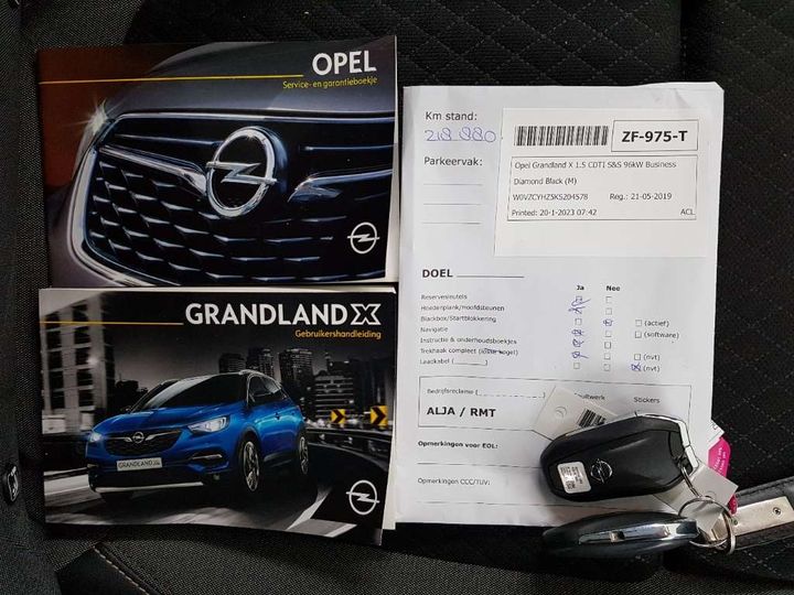 Photo 19 VIN: W0VZCYHZ5KS204578 - OPEL GRANDLAND X 