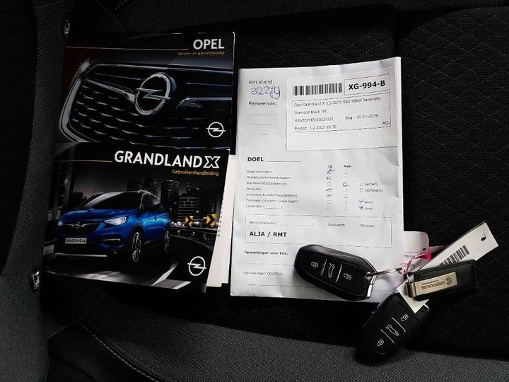 Photo 17 VIN: W0VZCYHZ6KS030231 - OPEL GRANDLAND X 