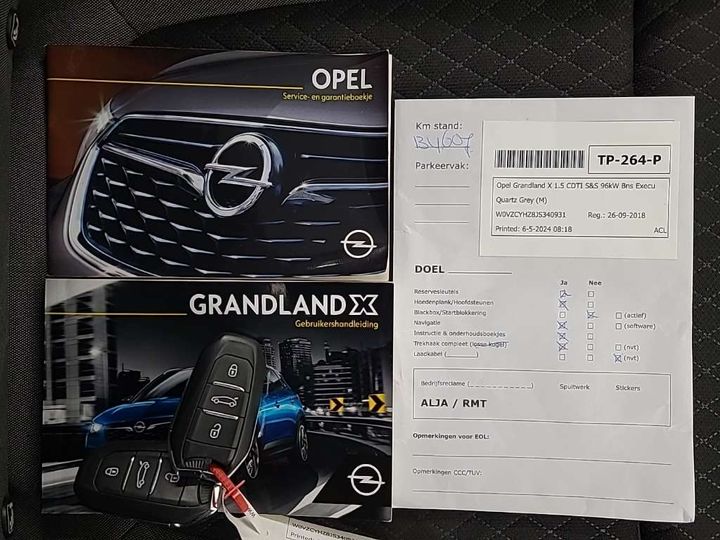 Photo 12 VIN: W0VZCYHZ8JS340931 - OPEL GRANDLAND X 