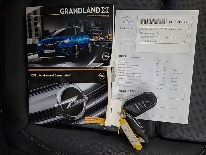 Photo 12 VIN: W0VZCYHZ8KS030229 - OPEL GRANDLAND X 