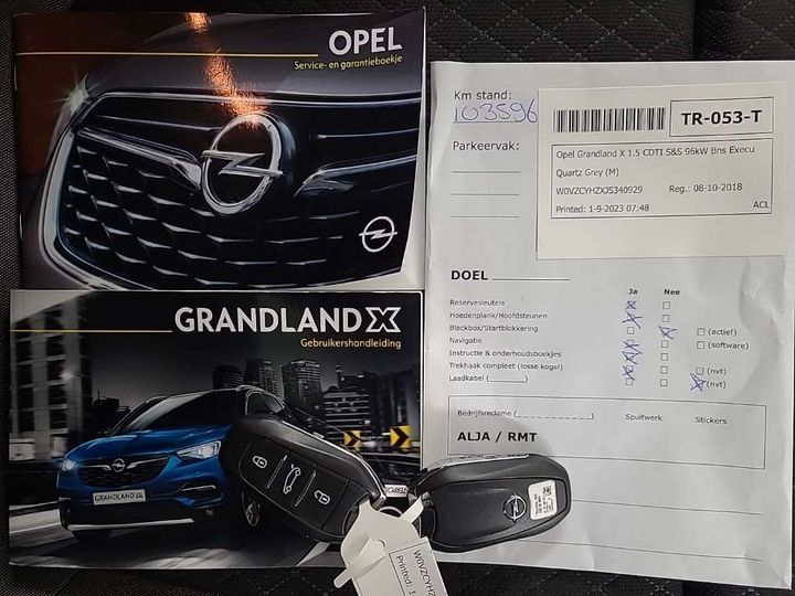 Photo 12 VIN: W0VZCYHZXJS340929 - OPEL GRANDLAND X 