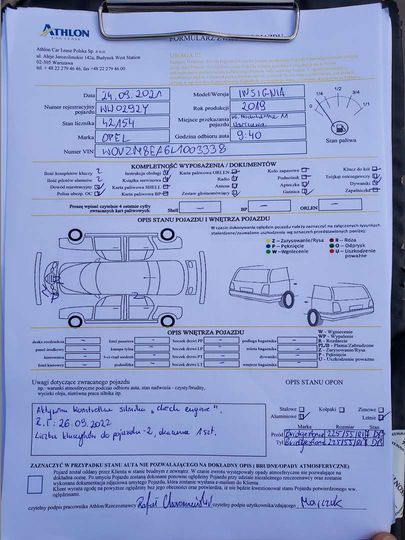 Photo 2 VIN: W0VZM8EA6L1003338 - OPEL INSIGNIA 