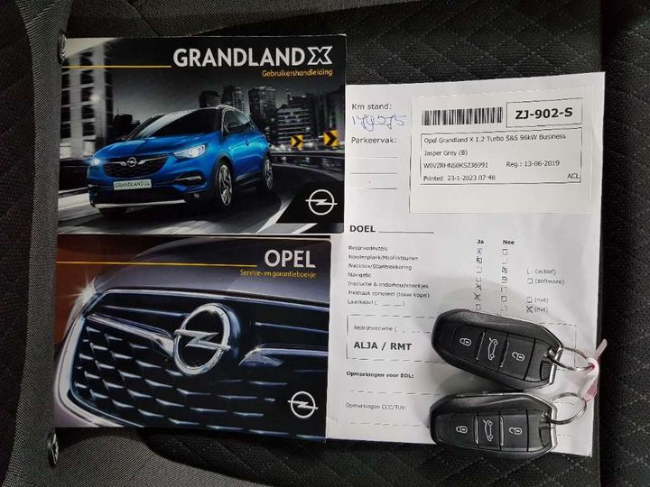 Photo 18 VIN: W0VZRHNS0KS236991 - OPEL GRANDLAND X 