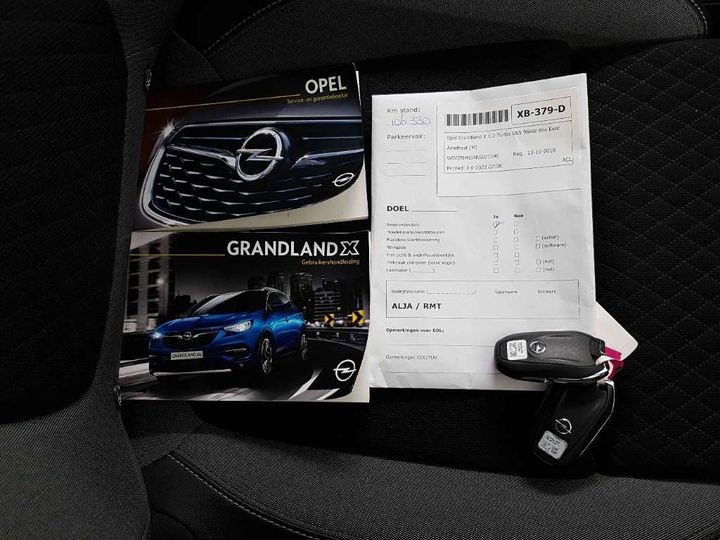 Photo 19 VIN: W0VZRHNS4KS027396 - OPEL GRANDLAND X 