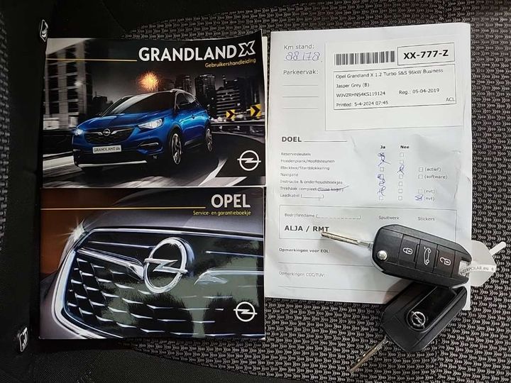 Photo 12 VIN: W0VZRHNS4KS119124 - OPEL GRANDLAND X 