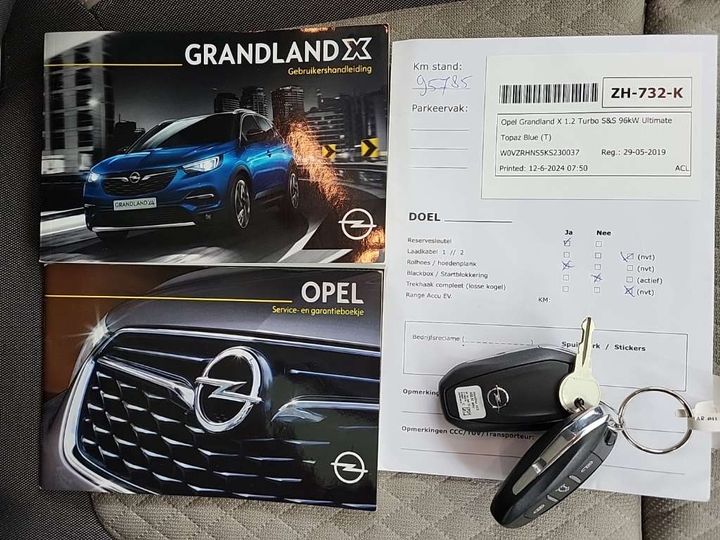 Photo 12 VIN: W0VZRHNS5KS230037 - OPEL GRANDLAND X 