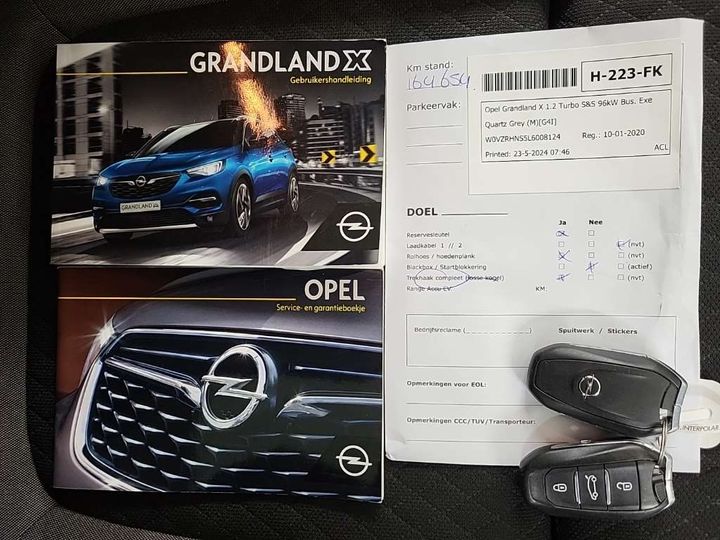 Photo 12 VIN: W0VZRHNS5L6008124 - OPEL GRANDLAND X 