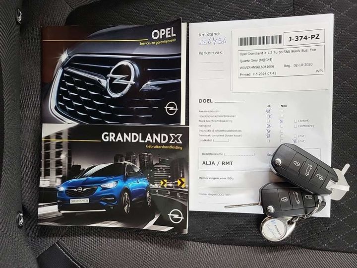 Photo 12 VIN: W0VZRHNS6L6042606 - OPEL GRANDLAND X 