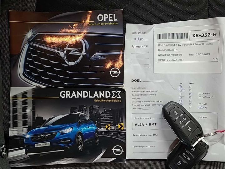 Photo 13 VIN: W0VZRHNS7KS066645 - OPEL GRANDLAND X 