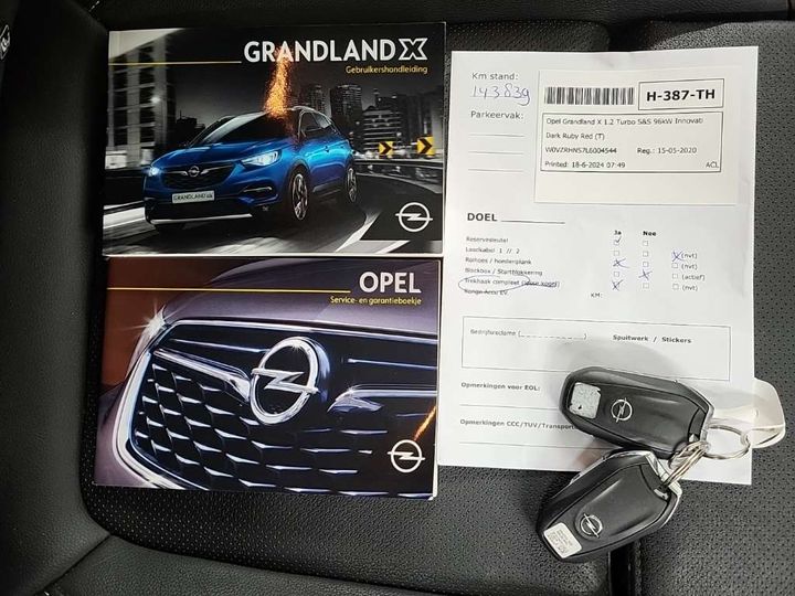 Photo 12 VIN: W0VZRHNS7L6004544 - OPEL GRANDLAND X 