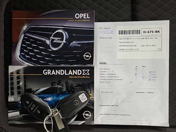 Photo 12 VIN: W0VZRHNS7L6007346 - OPEL GRANDLAND X 