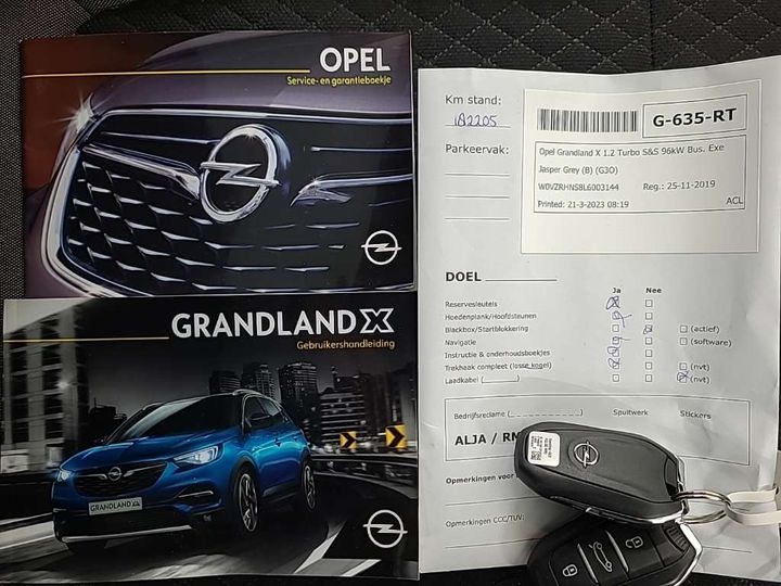 Photo 13 VIN: W0VZRHNS8L6003144 - OPEL GRANDLAND X 