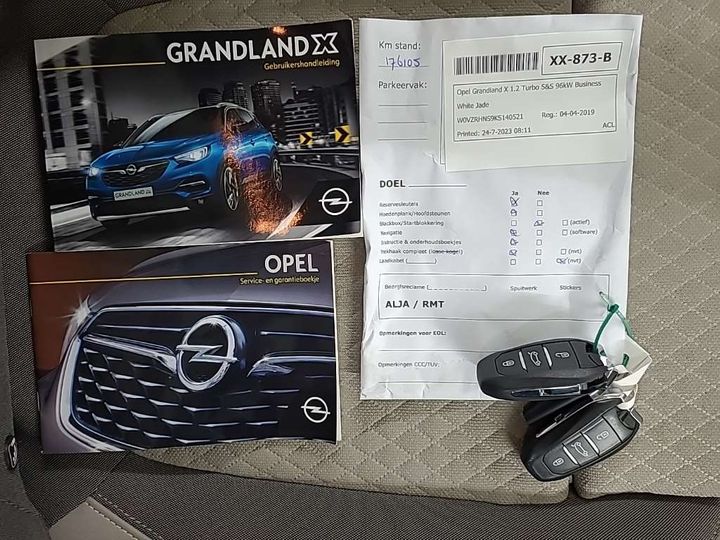 Photo 12 VIN: W0VZRHNS9KS140521 - OPEL GRANDLAND X 